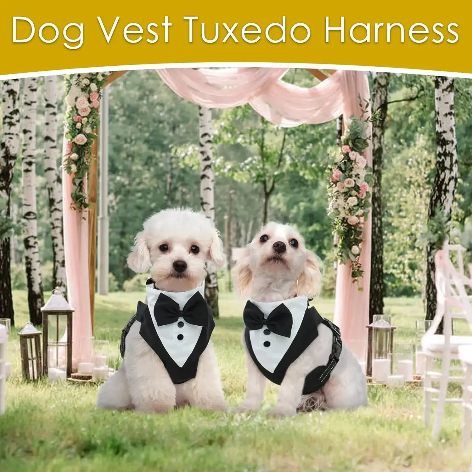GentlePaws™ Tux Harness Pets Supplies Shop