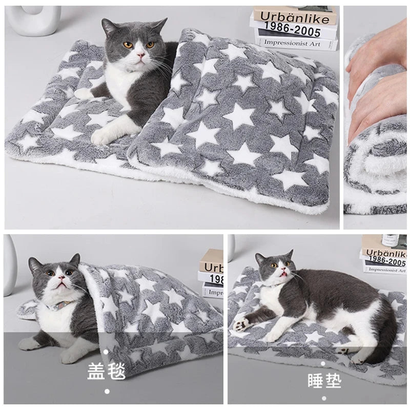 FluffPaw™ Flannel Bed Pets Supplies Shop