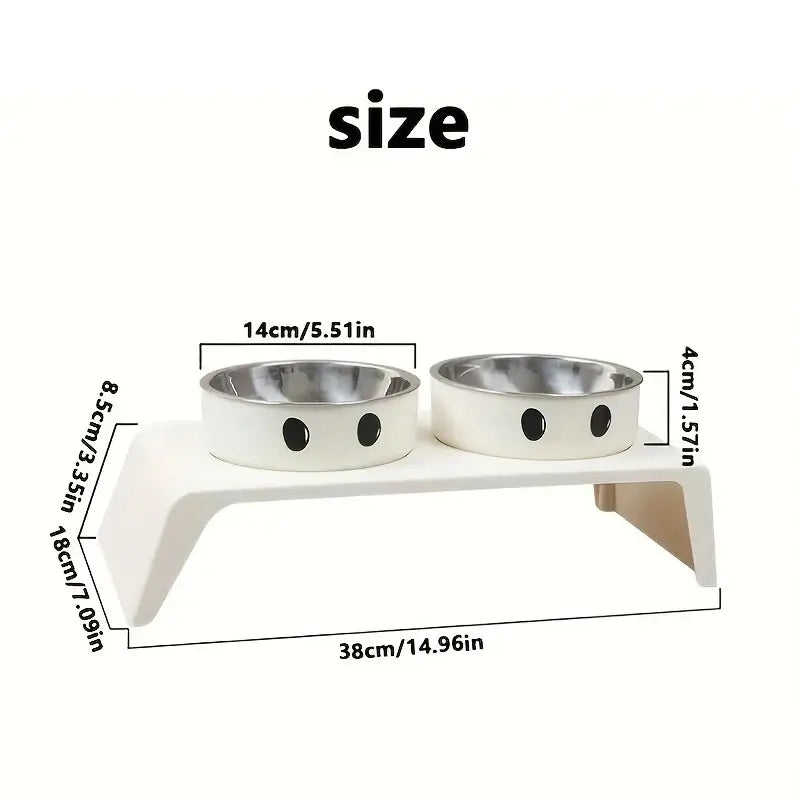 ElevateBowl™ Dual Pet Feeder