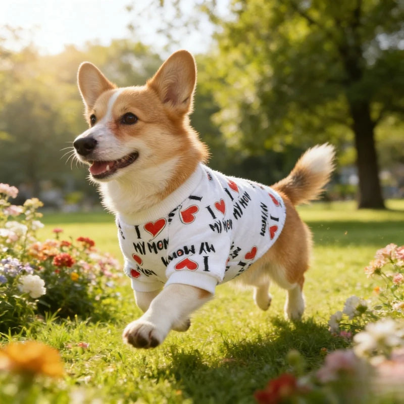 LoveMom™ Valentine Pet Dress Pets Supplies Shop